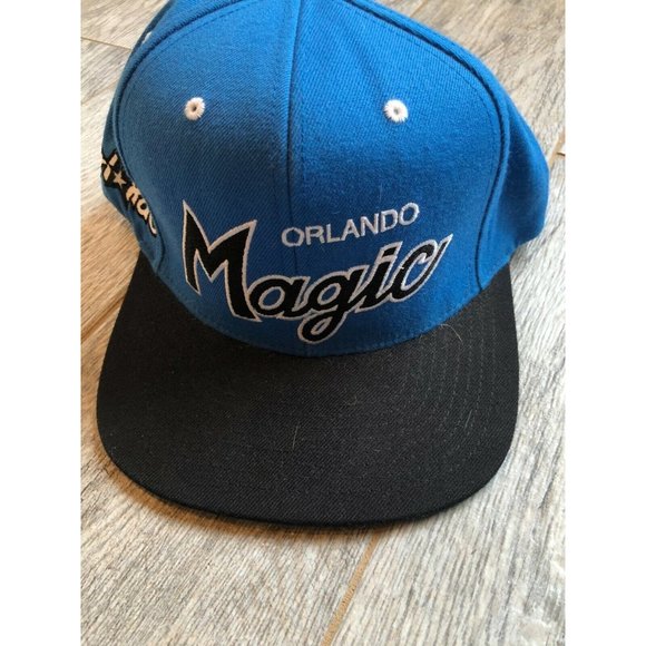 Mitchell & Ness Orlando Magic Wool NBA Snapback Hardwood Classic Hat Cap Vintage - Picture 2 of 8